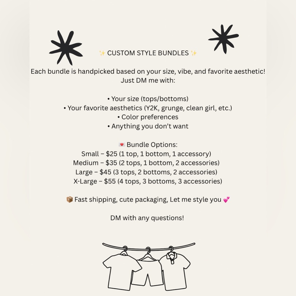 Custom Clothing Bundle - Picture 2 of 2